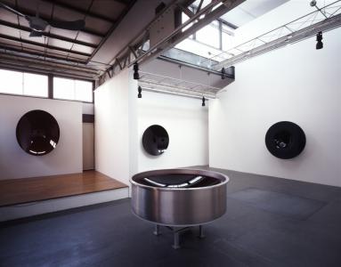 "Japanese Mirrors" exhibition view, 2005, at SCAI THE BATHHOUSE