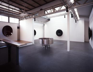 "Japanese Mirrors" exhibition view, 2005, at SCAI THE BATHHOUSE