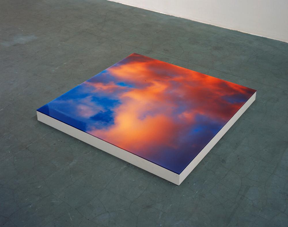 "Place #2", 2002, 18 x 120 x 120 cm, C-print, Plexiglas, Plywood, Paint, Edition of 3