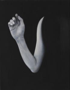 “hand” 2012, 45 x 35 cm, oil on canvas