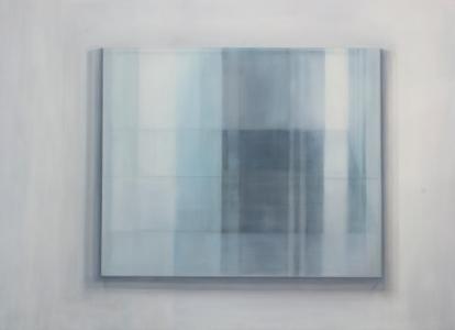 「Spiegelung」2013、180 x 250 cm、oil on canvas