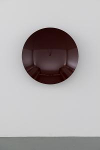 Anish Kapoor, “Untitled," 2013, synthetic wood, Japanese lacquer, 90 x 90 x 17.5 cm, photo by Nobutada OMOTE | SANDWICH 