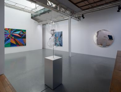 Yusuke Komuta "Color Unfolds" 2013, SCAI THE BATHHOUSE photo by Nobutada Omote