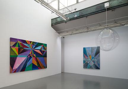 Yusuke Komuta "Color Unfolds" 2013, SCAI THE BATHHOUSE photo by Nobutada Omote