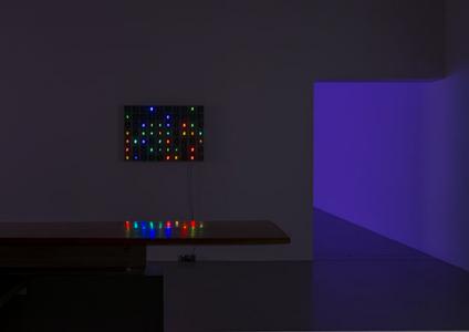 Tatsuo Miyajima "LIFE I-model" 2012, SCAI THE BATHHOUSE photo by Nobutada Omote