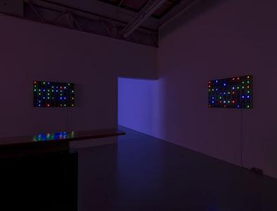 Tatsuo Miyajima "LIFE I-model" 2012, SCAI THE BATHHOUSE photo by Nobutada Omote