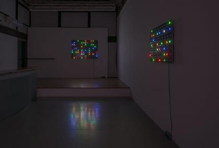 Tatsuo Miyajima "LIFE I-model" 2012, SCAI THE BATHHOUSE photo by Nobutada Omote