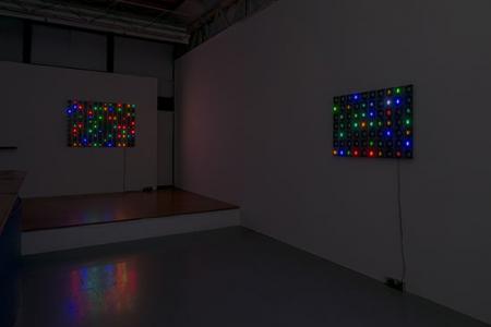 Tatsuo Miyajima "LIFE I-model" 2012, SCAI THE BATHHOUSE photo by Nobutada Omote