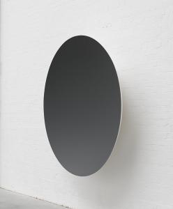 Monochrome (Garnet), 2015, Fibreglass and paint, 188 x 188 x 39 cm