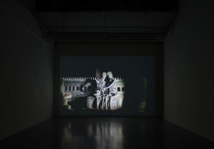 Apichatpong WEERASETHAKUL "FIREWORKS (ARCHIVES)" 2014, SCAI THE BATHHOUSE photo by : Nobutada Omote