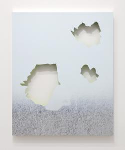 Nathan Hylden, "untitled", 2019, Acrylic on aluminum, 78.5 x 64.5 (cm) photo by Kei Miyajima