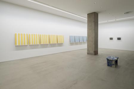 Darren Almond, Daniel Buren, Jenny Holzer, On Kawara, Lee Ufan, 2017, SCAI PARK photo by Nobutada Omote