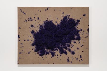 Bosco Sodi, "Untitled", 2017, Mixed media on linen, 81 x 100 x 10 (cm) photo by Nobutada Omote
