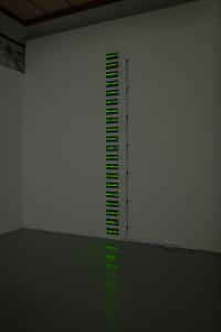 Tatsuo Miyajima"Numerical Beads Painting", 2023, SCAI THE BATHHOUSE, photo by Nobutada Omote