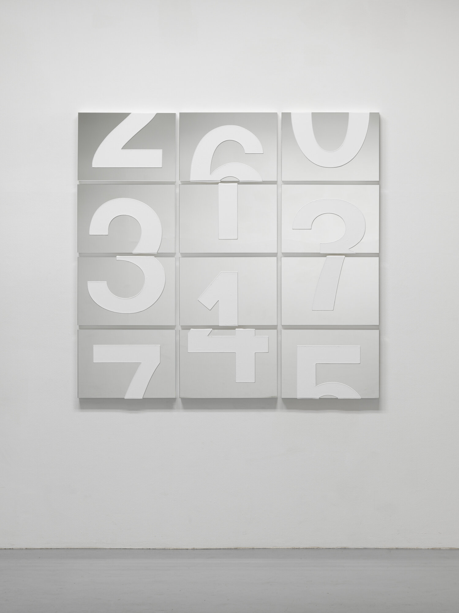 ダレン・アーモンドIn Reflection 0062015年鏡にアクリル146×154cm