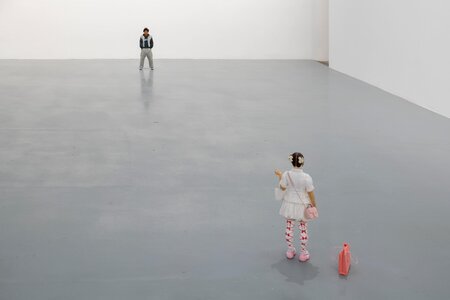 鈴木友昌 個展、2025年、 SCAI THE BATHHOUSE、撮影: 表恒匡