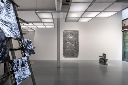 Moon Kyungwon & Jeon Joonho "News from Nowhere : Laboratory of Spring and Autumn Collection" 2025, SCAI THE BATH HOUSE, photo by Nobutada Omote