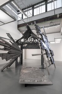 Moon Kyungwon & Jeon Joonho "News from Nowhere : Laboratory of Spring and Autumn Collection" 2025, SCAI THE BATH HOUSE, photo by Nobutada Omote