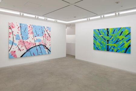 アレックス・カッツ「Four Seasons」2025年、 SCAI PIRAMIDE、撮影: 表恒匡