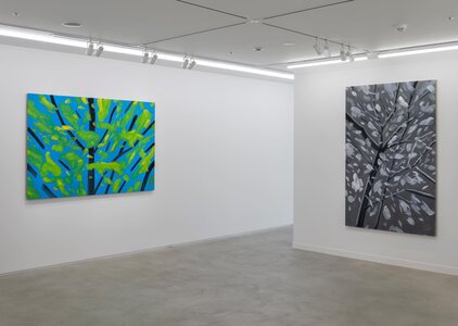 アレックス・カッツ「Four Seasons」2025年、 SCAI PIRAMIDE、撮影: 表恒匡