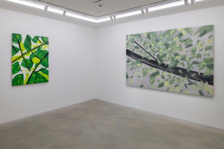 アレックス・カッツ「Four Seasons」2025年、 SCAI PIRAMIDE、撮影: 表恒匡