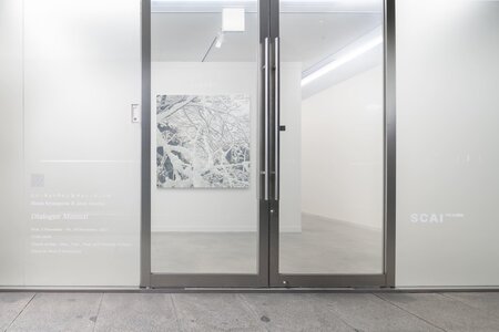 Moon Kyungwon & Jeon Joonho "Dialogue Manual" 2025, SCAI PIRAMIDE, photo by Nobutada Omote